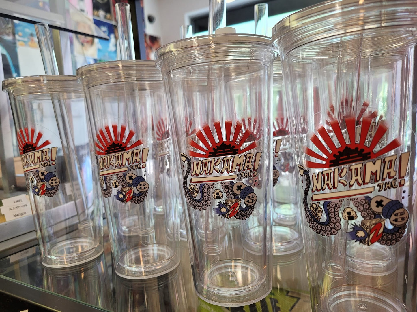 Verre réutilisables Nakama-thé