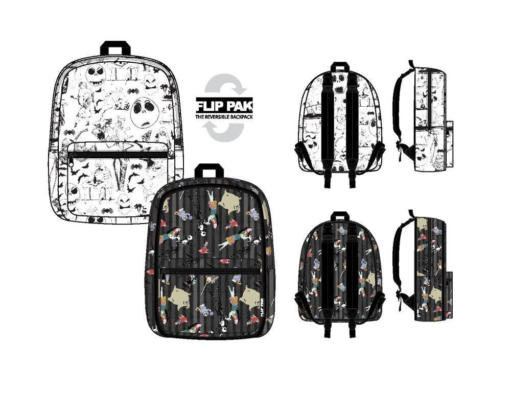 Nightmare Before Christmas sac reversible