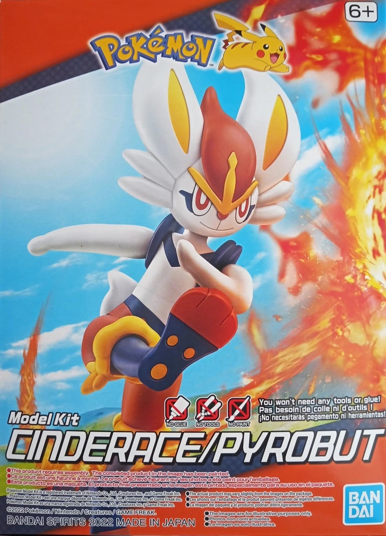 Pokemon Model Kit Cinderace